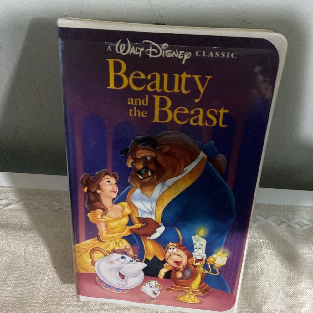 Disney Beauty and the Beast VHS - Rare Black Diamond edition - collectors item